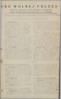 Ku Wolnej Polsce : biuletyn codzienny Armii Polskiej na Wschodzie 1943, nr 138