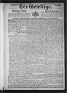 Der Gesellige : Graudenzer Zeitung 1894.07.05, Jg. 68, No. 154