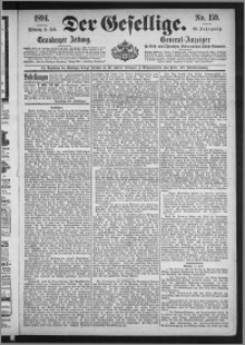 Der Gesellige : Graudenzer Zeitung 1894.07.11, Jg. 68, No. 159