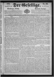 Der Gesellige : Graudenzer Zeitung 1894.07.19, Jg. 69, No. 166