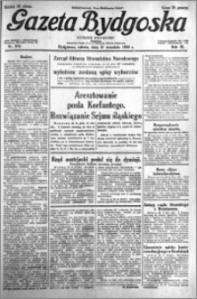 Gazeta Bydgoska 1930.09.27 R.9 nr 224