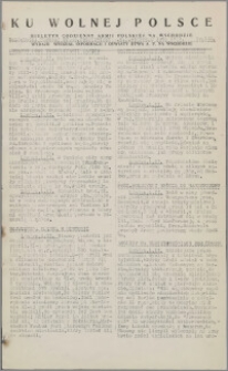 Ku Wolnej Polsce : biuletyn codzienny Armii Polskiej na Wschodzie 1943, nr 143