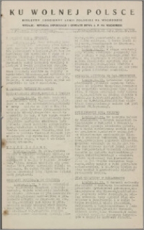 Ku Wolnej Polsce : biuletyn codzienny Armii Polskiej na Wschodzie 1943, nr 156