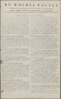 Ku Wolnej Polsce : biuletyn codzienny Armii Polskiej na Wschodzie 1943, nr 157