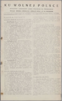 Ku Wolnej Polsce : biuletyn codzienny Armii Polskiej na Wschodzie 1943, nr 166