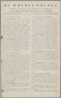 Ku Wolnej Polsce : biuletyn codzienny Armii Polskiej na Wschodzie 1943, nr 170