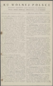 Ku Wolnej Polsce : biuletyn codzienny Armii Polskiej na Wschodzie 1943, nr 171