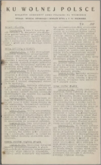 Ku Wolnej Polsce : biuletyn codzienny Armii Polskiej na Wschodzie 1943, nr 178