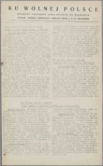 Ku Wolnej Polsce : biuletyn codzienny Armii Polskiej na Wschodzie 1943, nr 192