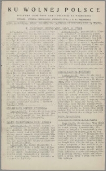 Ku Wolnej Polsce : biuletyn codzienny Armii Polskiej na Wschodzie 1943, nr 216