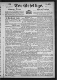 Der Gesellige : Graudenzer Zeitung 1894.10.26, Jg. 69, No. 251