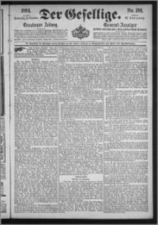 Der Gesellige : Graudenzer Zeitung 1894.12.13, Jg. 69, No. 291