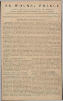 Ku Wolnej Polsce : biuletyn codzienny Armii Polskiej na Wschodzie 1943, nr 261