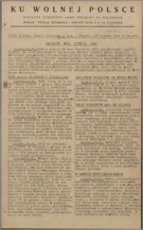 Ku Wolnej Polsce : biuletyn codzienny Armii Polskiej na Wschodzie 1943, nr 277