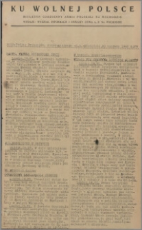 Ku Wolnej Polsce : biuletyn codzienny Armii Polskiej na Wschodzie 1943, nr 279