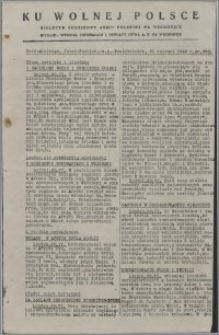 Ku Wolnej Polsce : biuletyn codzienny Armii Polskiej na Wschodzie 1943, nr 280