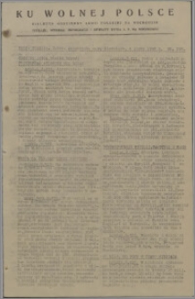 Ku Wolnej Polsce : biuletyn codzienny Armii Polskiej na Wschodzie 1943, nr 292