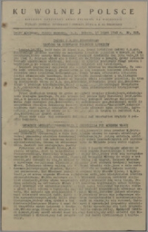 Ku Wolnej Polsce : biuletyn codzienny Armii Polskiej na Wschodzie 1943, nr 305