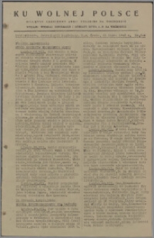 Ku Wolnej Polsce : biuletyn codzienny Armii Polskiej na Wschodzie 1943, nr 309