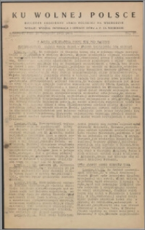 Ku Wolnej Polsce : biuletyn codzienny Armii Polskiej na Wschodzie 1943, nr 366