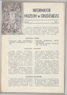 Informator Muzeum w Grudziądzu listopad 1962, Rok III nr 11