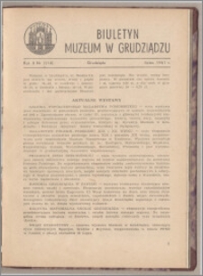 Biuletyn Muzeum w Grudziądzu lipiec 1961, Rok II nr 7 (14)