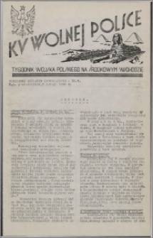 Ku Wolnej Polsce : codzienny biuletyn informacyjny : Depesze 1942.02.09, nr 7