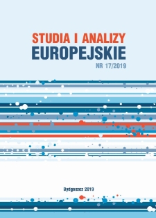 Studia i Analizy Europejskie. Nr 17/2019