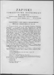 Zapiski Towarzystwa Naukowego w Toruniu, T. 11 nr 3/4, (1938)