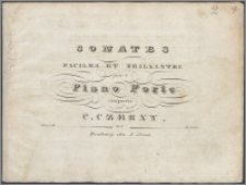 Sonates faciles et brillantes : pour le Piano Forte : Oeuvr 49 No 1