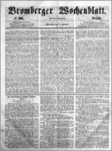 Bromberger Wochenblatt 1853.02.02 nr 10