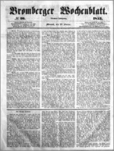 Bromberger Wochenblatt 1853.02.23 nr 16