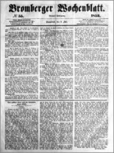 Bromberger Wochenblatt 1853.07.09 nr 55