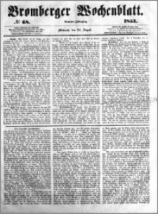 Bromberger Wochenblatt 1853.08.24 nr 68