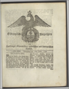 Elbingische Anzeigen von Handlungs- ökonomischen- historischen und litterarischen Sachen. 47stes Stück. Donnerstag den 12ten Junii, 1788