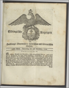 Elbingische Anzeigen von Handlungs- ökonomischen- historischen und litterarischen Sachen. 95stes Stück. Donnerstag den 4ten December, 1788