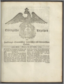 Elbingische Anzeigen von Handlungs- ökonomischen- historischen und litterarischen Sachen. 45tes Stück. Montag den 8ten Junii, 1789