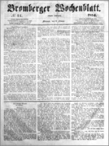 Bromberger Wochenblatt 1854.02.08 nr 11