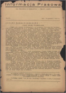 Informacja Prasowa 1946.12.19, nr 41