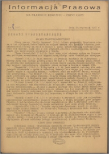 Informacja Prasowa 1947.01.23, nr 4 (45)