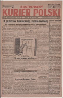 Ilustrowany Kurier Polski, 1945.12.30, R.1, nr 67