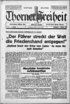 Thorner Freiheit 1939.10.07, Jg. 1 nr 16