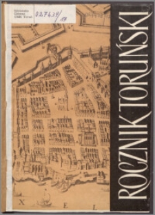 Rocznik Toruński 17 (1986)