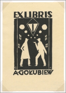 Exlibris A. Gołubiew