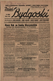 Dzień Bydgoski, 1936.01.02, R.8, nr 1