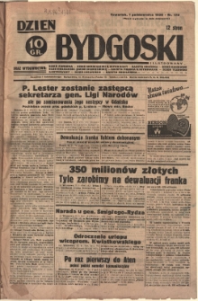 Dzień Bydgoski, 1936.10.01, R.8, nr 179