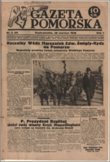 Gazeta Pomorska, 1938.06.20, R.1, nr 2