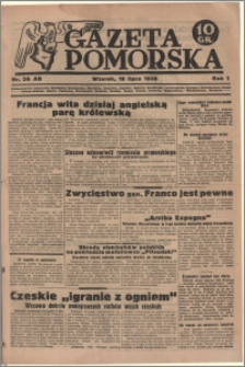 Gazeta Pomorska, 1938.07.19, R.1, nr 26