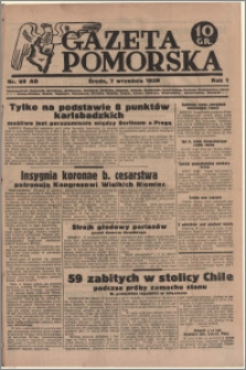 Gazeta Pomorska, 1938.09.07, R.1, nr 68