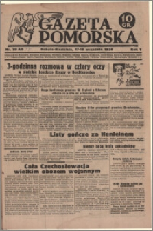 Gazeta Pomorska, 1938.09.17-18, R.1, nr 77